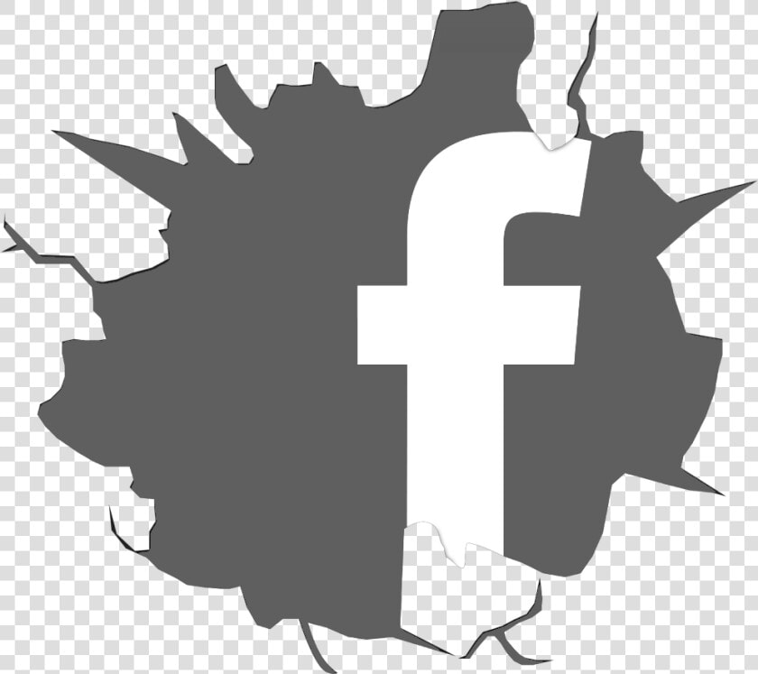 Logo Facebook Png Hd Clipart   Png Download   Facebook Cracked Logo  Transparent PngTransparent PNG