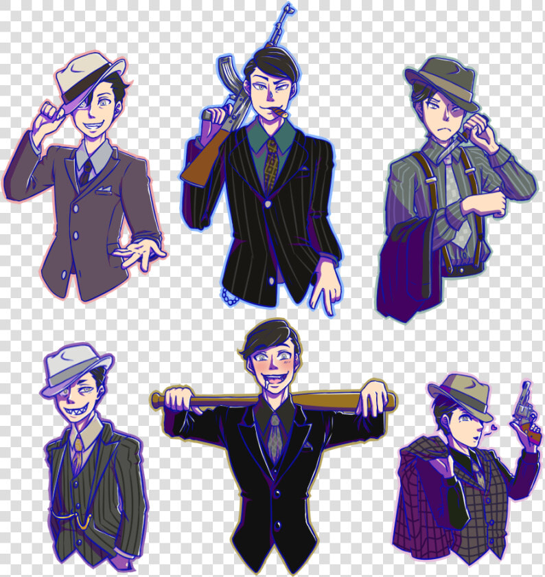 Transparent Mobster Png   Mobster Osomatsu  Png DownloadTransparent PNG