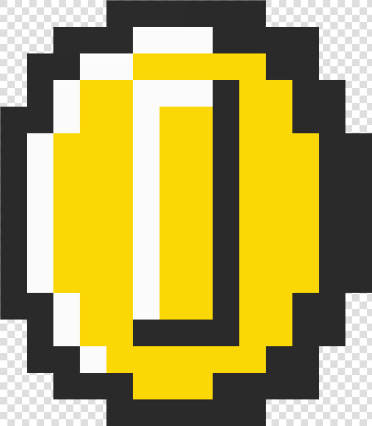 Download Pixel Coin Png Png Images   8 Bit Mario Coin  Transparent PngTransparent PNG