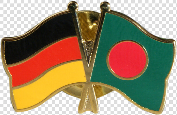 Bangladesh Friendship Flag Pin  Badge   Deutschland Hongkong  HD Png DownloadTransparent PNG