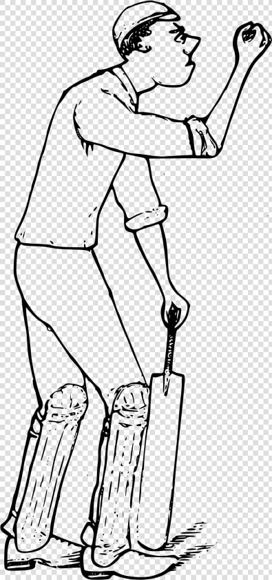 Grumpy Cricketer Clip Arts   Clip Art  HD Png DownloadTransparent PNG