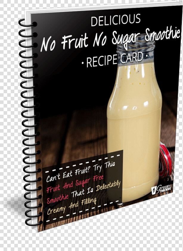 Delicious No Fruit No Sugar Smoothie Recipe Card    HD Png DownloadTransparent PNG