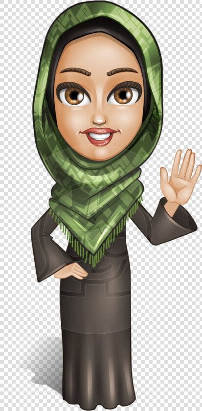 Clip Art Arab Woman Headdress   Arab Woman Character Png  Transparent PngTransparent PNG