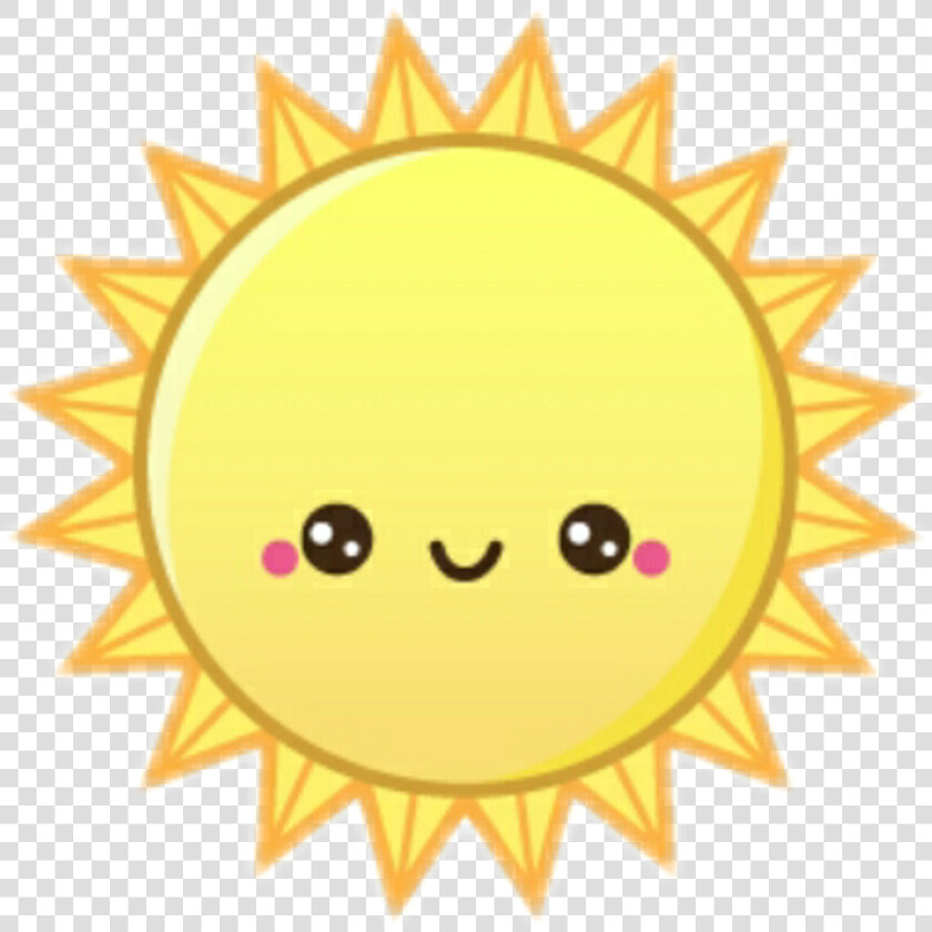 Transparent Cartoon Sun Png   Kawaii Sun  Png DownloadTransparent PNG