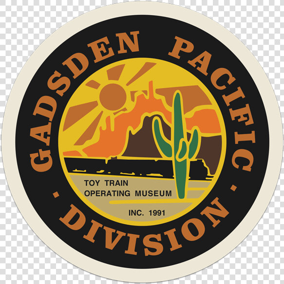 Gadsden Pacific Division Toy Train Operating Museum   Emblem  HD Png DownloadTransparent PNG