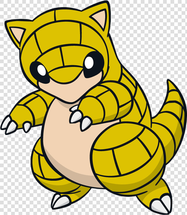 Sandshrew Pokemon Character Vector Art  HD Png DownloadTransparent PNG