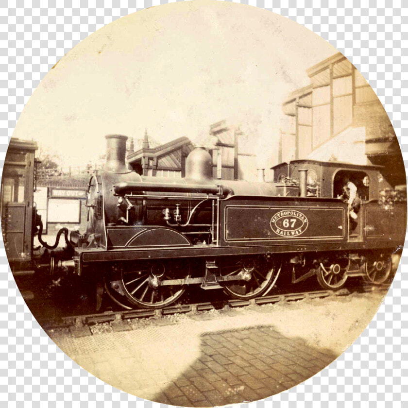 Metropolitan Railway Steam Locomotive 2781022036   Metropolitan Railway  HD Png DownloadTransparent PNG