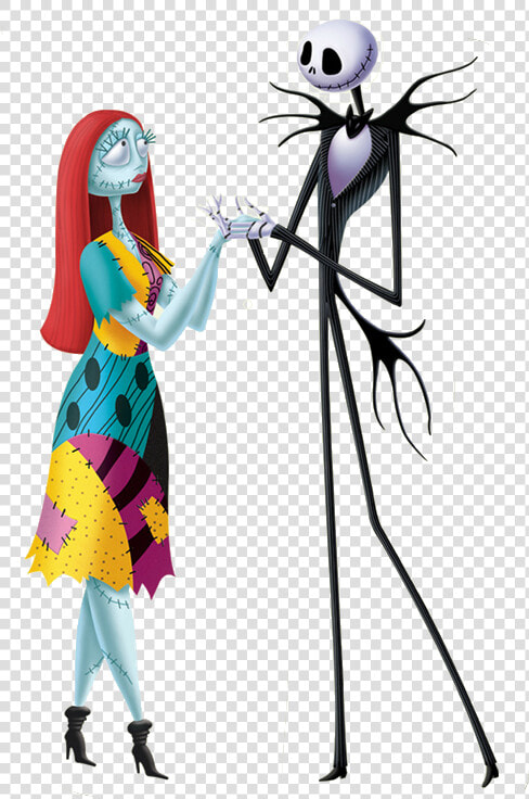 Image Dramatic Jack And Sally Png Disney Wiki Fandom   Jack And Sally Png  Transparent PngTransparent PNG