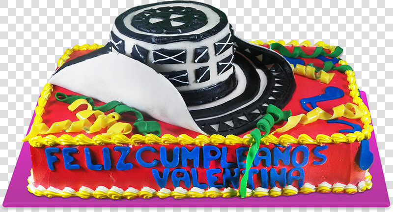 Torta Sombrero Vueltiao   Tortas Sombrero Vueltiao  HD Png DownloadTransparent PNG