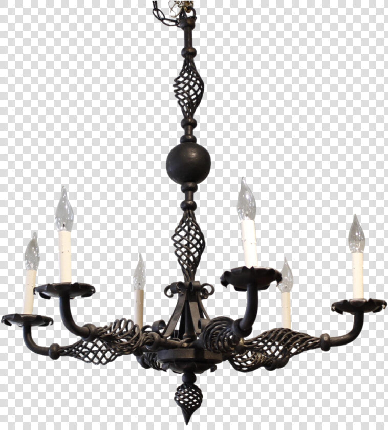 French Provincial Style Wrought Iron Chandelier  HD Png DownloadTransparent PNG