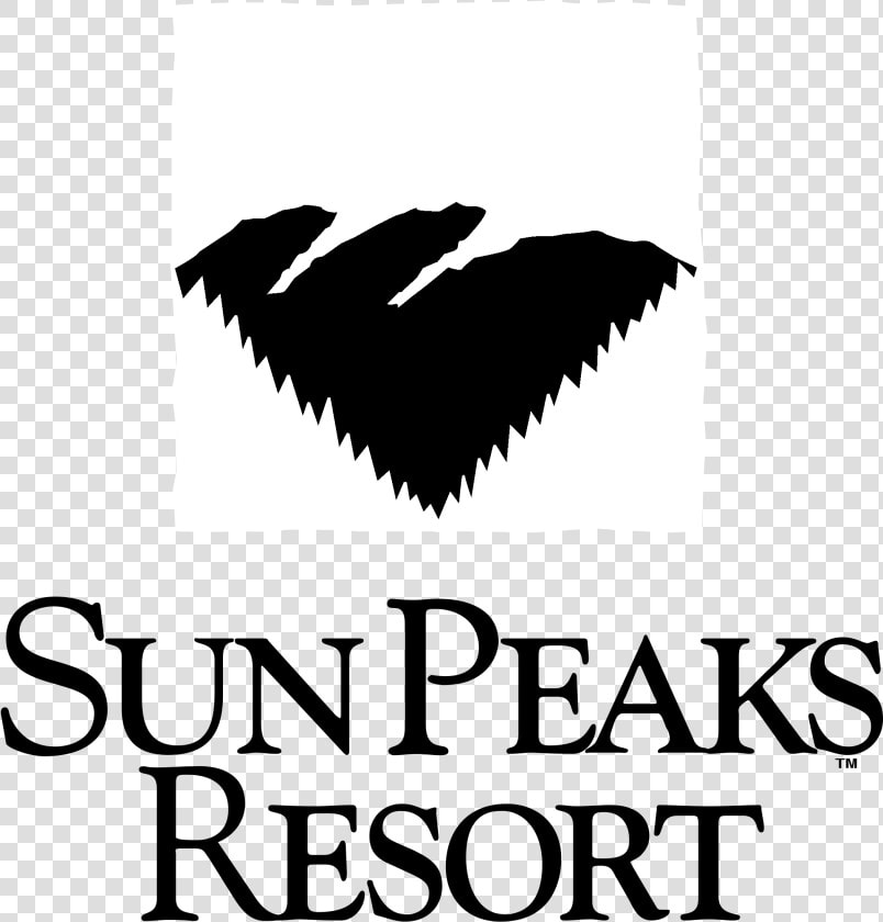 Sun Peaks Resort Logo Black And White   Sun Peaks Resort  HD Png DownloadTransparent PNG