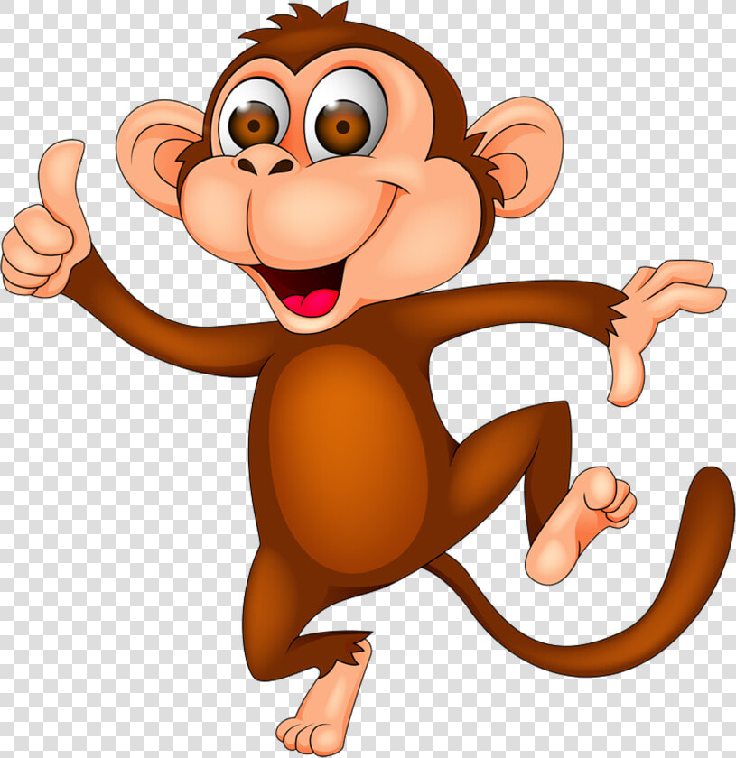 Monkey Cartoon Clip Art   Cartoon Monkey  HD Png DownloadTransparent PNG