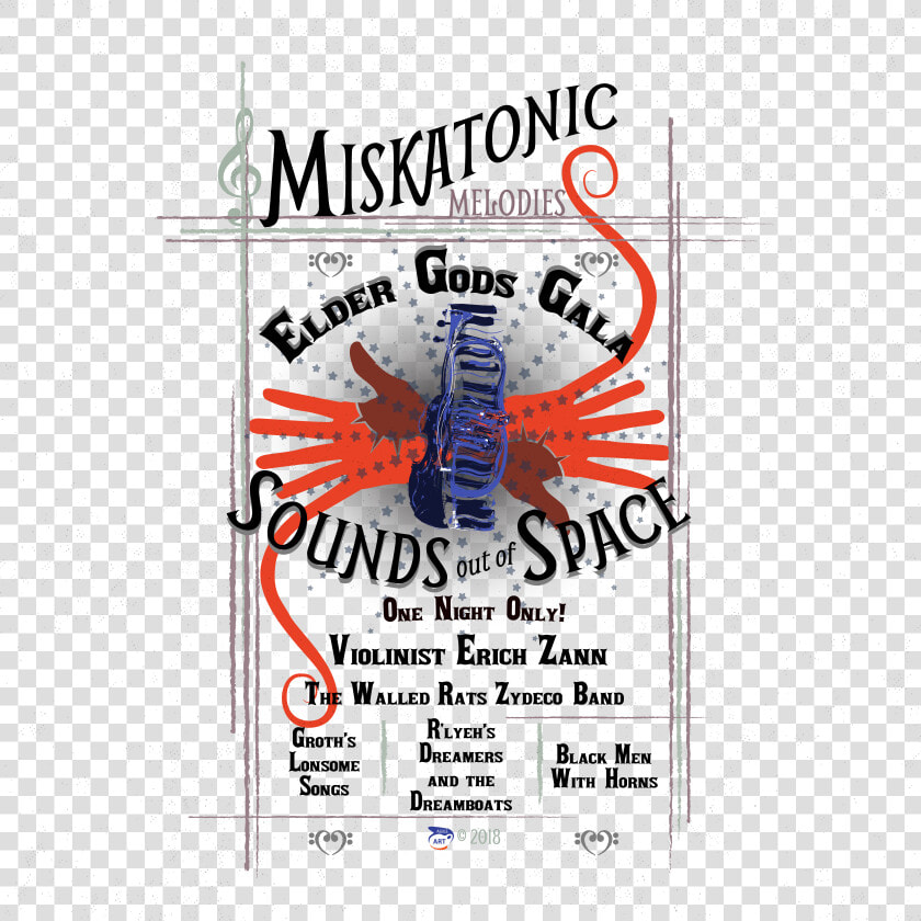 Jazz Hands  miskatonic Elder Gods Gala Poster   Poster  HD Png DownloadTransparent PNG