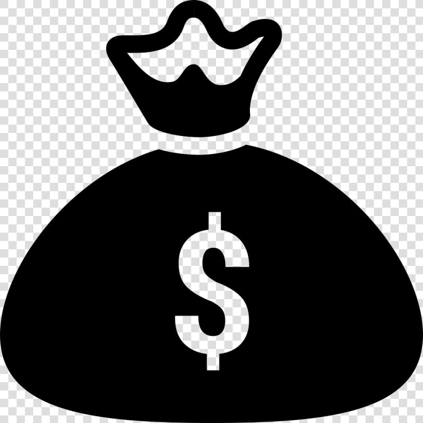 Free Money Bag Clipart Black And White Images Download【2018】   Money Bag Icon Png  Transparent PngTransparent PNG