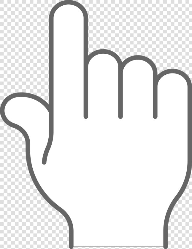 Finger Point Up Emoji Black Background  HD Png DownloadTransparent PNG