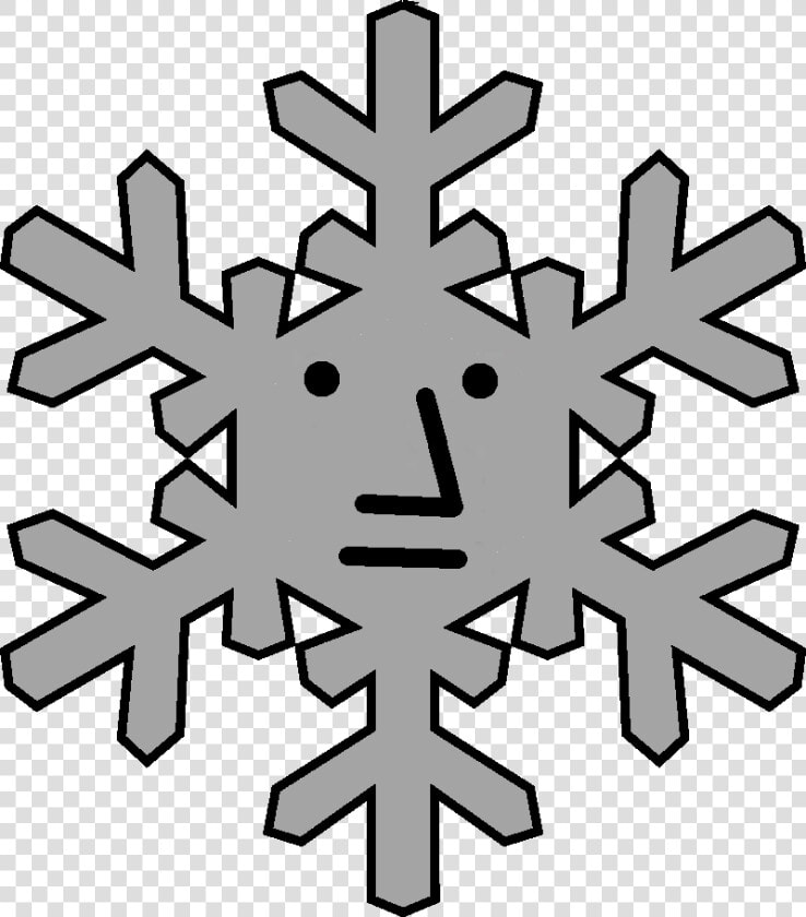 Printable Snowflake Patterns Simple Snowflake Getdrawings  HD Png DownloadTransparent PNG