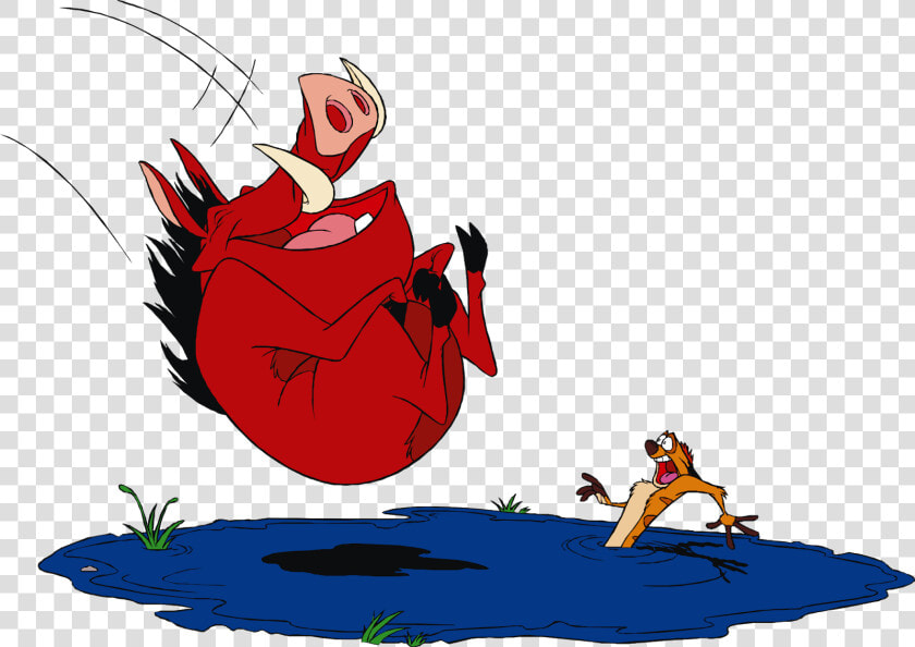 Timon And Pumbaa Cartoon Character  Timon And Pumbaa  HD Png DownloadTransparent PNG