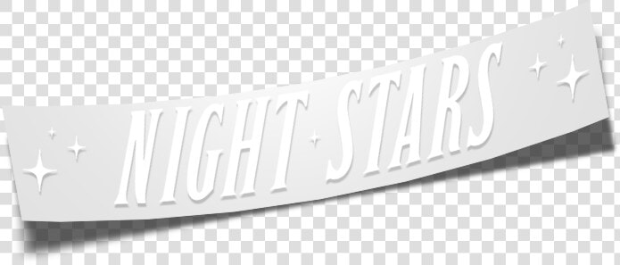 Night Stars Diecut   Ruler  HD Png DownloadTransparent PNG