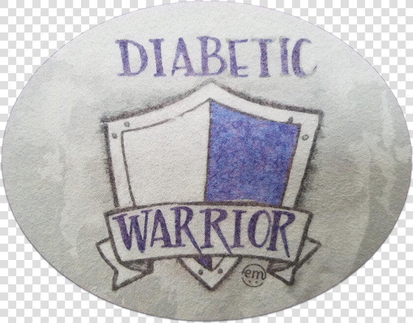 Expressionmed Diabetic Warrior Enlite guardian Tape   Badge  HD Png DownloadTransparent PNG