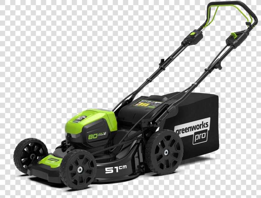 Gd80lm51sp   Greenworks Tondeuse  HD Png DownloadTransparent PNG