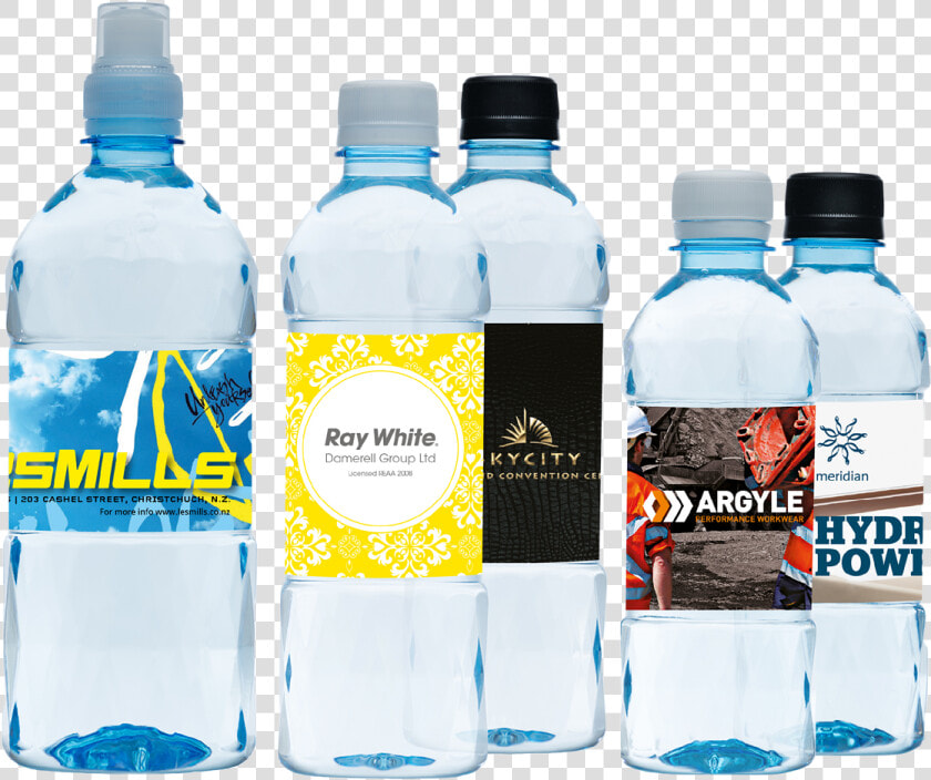 Aquaplus Bottles   Different Water Bottle Sizes  HD Png DownloadTransparent PNG