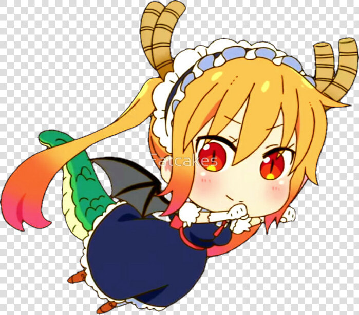 Transparent Flying Dragon Png   Kobayashi San Chi No Maid Dragon Chibi  Png DownloadTransparent PNG