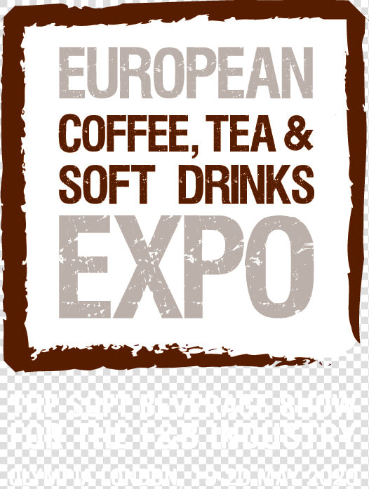 European Coffee Tea  amp  Soft Drinks Expo Logo   European Coffee Expo 2018 London  HD Png DownloadTransparent PNG