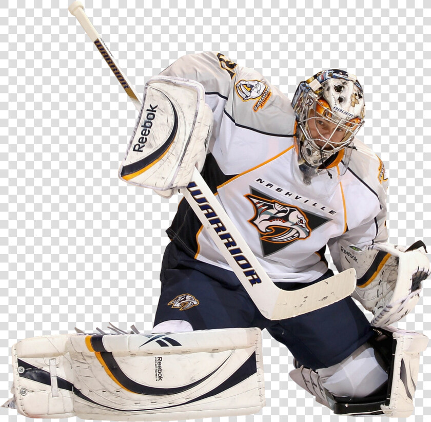 Hockey Player Png Image   Pekka Rinne  Transparent PngTransparent PNG