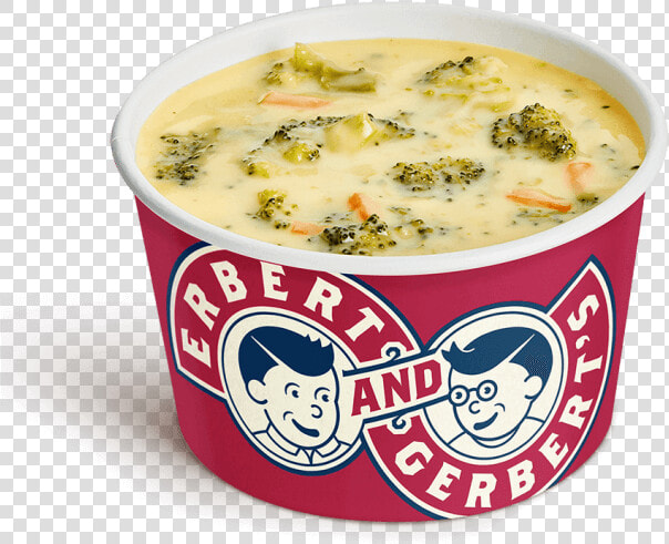 Erberts And Gerberts Broccoli Cheese Soup  HD Png DownloadTransparent PNG