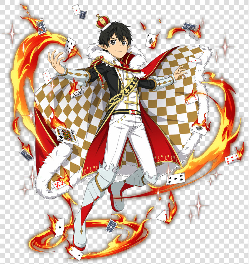 Sao Md King Of Poker Kirito   Png Download   Sao Md Poker Kirito  Transparent PngTransparent PNG