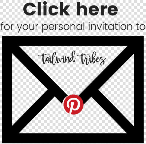 Tailwind Tribes Invitation  Invite  Join  Pinterest   Template Letter For Pilon  HD Png DownloadTransparent PNG