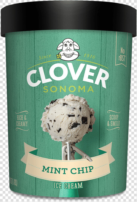 Transparent Mint Chocolate Chip Ice Cream Clipart   Clover Mint Chip Ice Cream  HD Png DownloadTransparent PNG