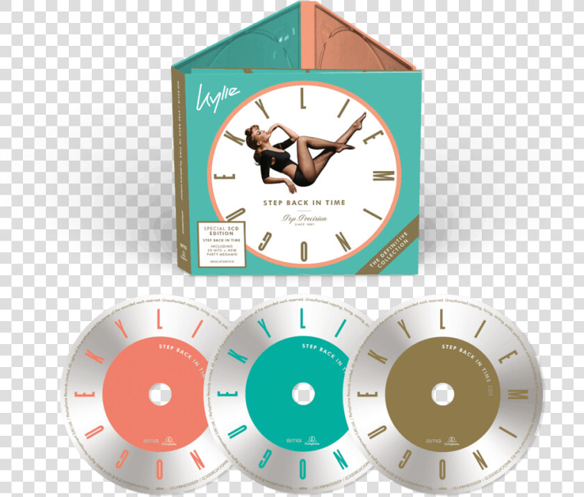 Kylie Minogue Step Back In Time The Definitive Collection  HD Png DownloadTransparent PNG