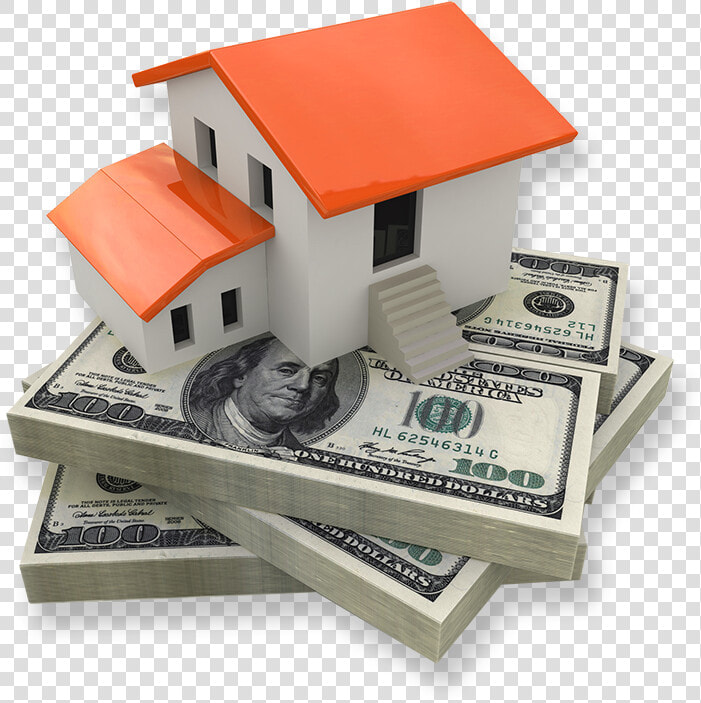 House On Top Of Stacks Of Cash   Istock Real Estate Investing  HD Png DownloadTransparent PNG