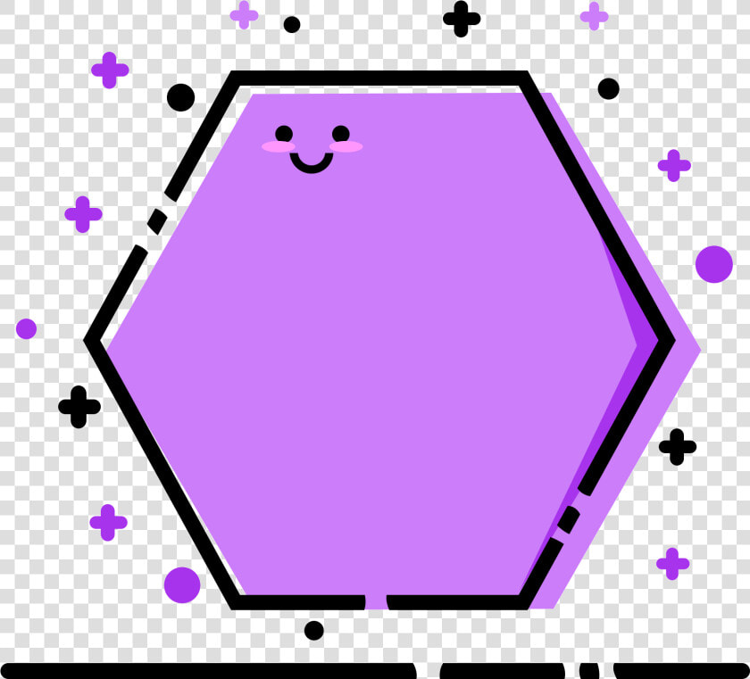 Transparent Hexagon   Hexagon Border Pink  HD Png DownloadTransparent PNG