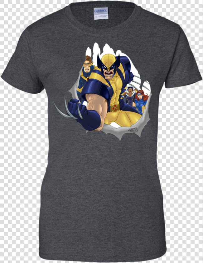 Xmen Wolverine Cyclops Jean Grey Storm Phoenix Mutant   T shirt  HD Png DownloadTransparent PNG