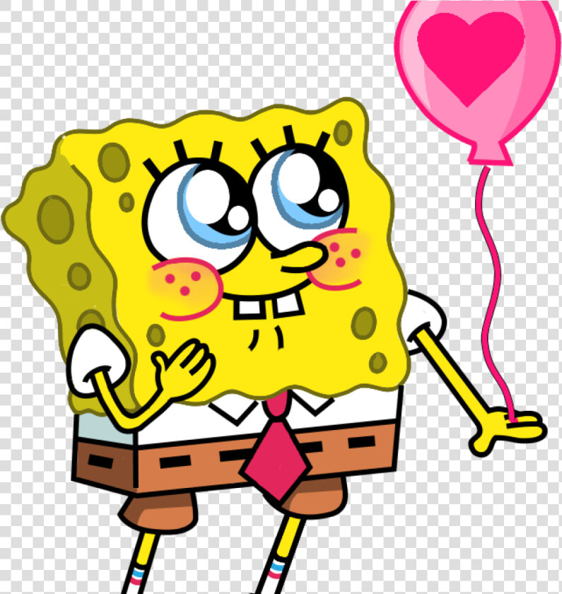 Spongebob Clipart Image Result For Its My Birthday   Spongebob Squarepants In Love  HD Png DownloadTransparent PNG