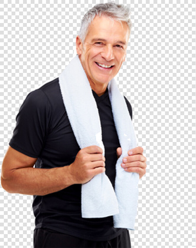 Silversneakers John Doe Card Angle   Healthy Middle Aged Man  HD Png DownloadTransparent PNG