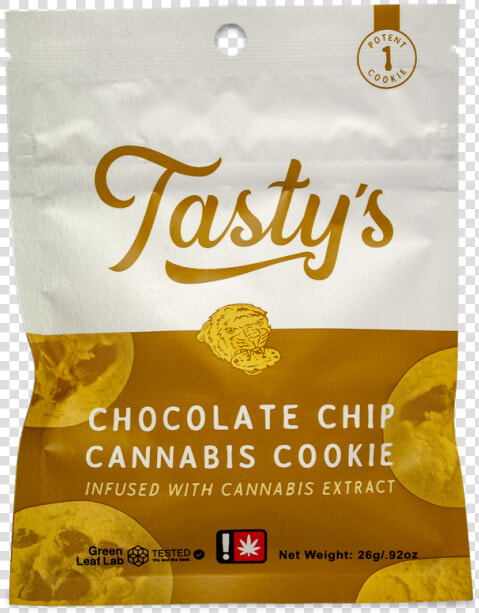 Tasty S Chocolate Chip Cannabis Cookie   Bucatini  HD Png DownloadTransparent PNG