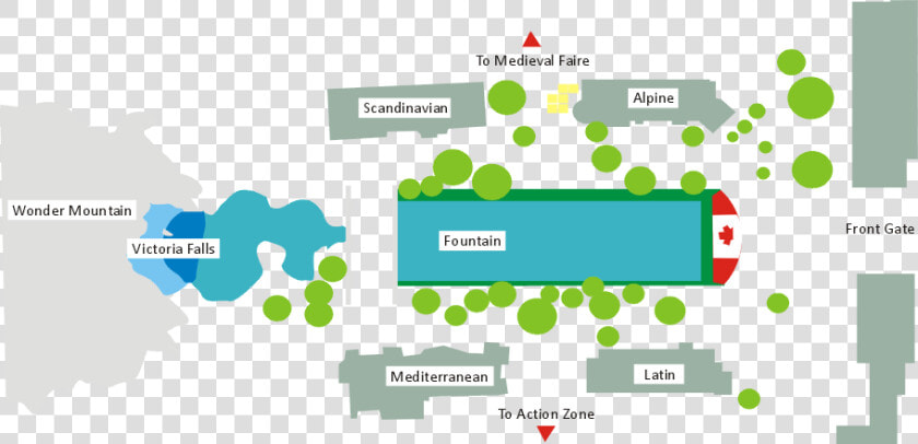 International Street Map   Canada  39 s Wonderland International Showplace  HD Png DownloadTransparent PNG