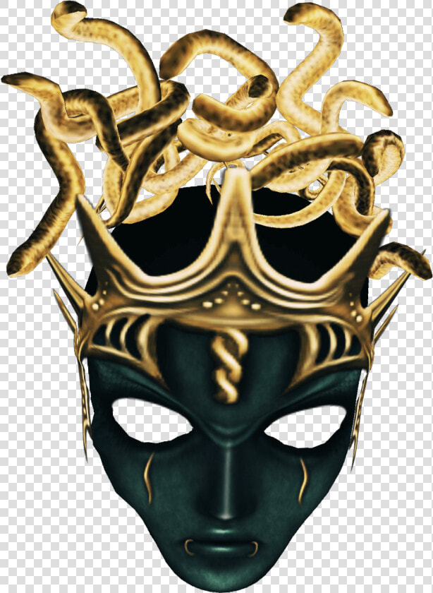  mask  medusa  snakes  face   Masque  HD Png DownloadTransparent PNG