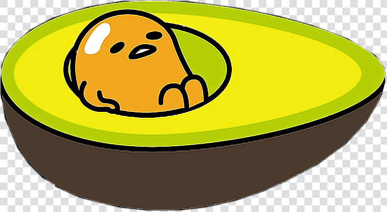  avocado  avocadoday  tumblr  png  interesting  art   Gudetama Transparent Background  Png DownloadTransparent PNG