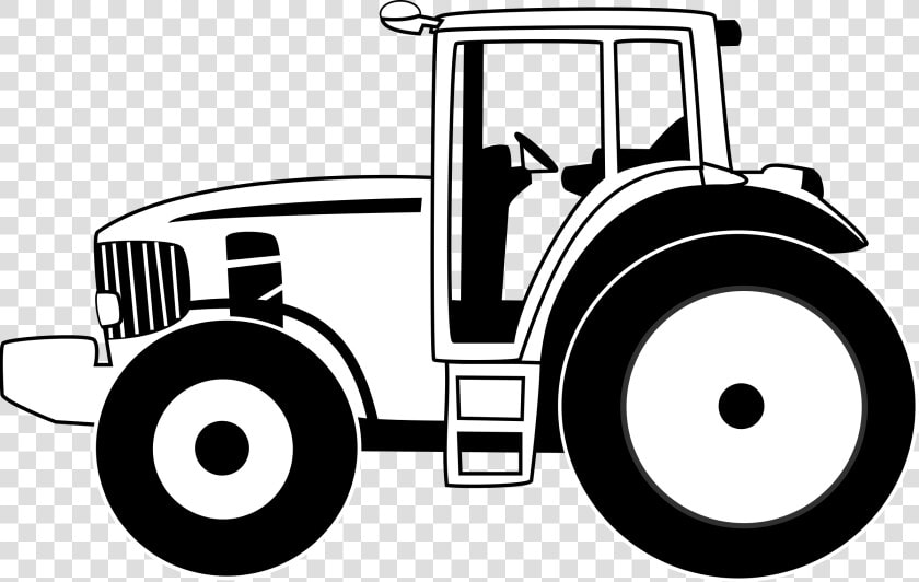 John Deere Tractor Sticker Wall Decal   Outline Of A John Deere Tractor  HD Png DownloadTransparent PNG