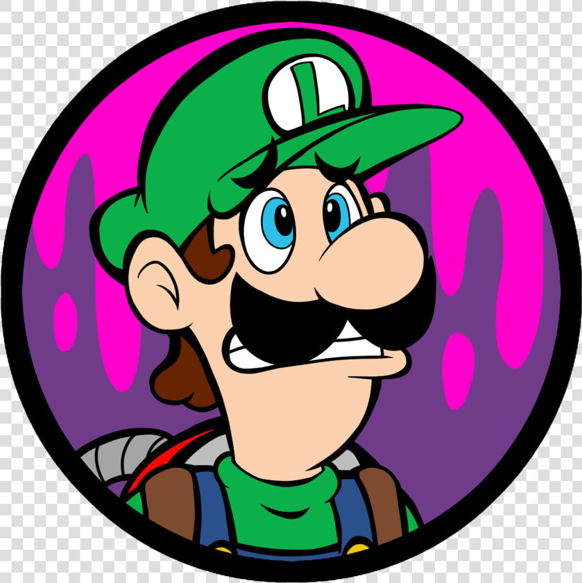 Some Luigi’s Mansion Icon Attempted In The Artstyle   Luigi  39 s Mansion Luigi Icon  HD Png DownloadTransparent PNG