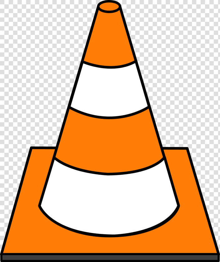 Caution Cone Clipart   Construction Cone Clipart  HD Png DownloadTransparent PNG