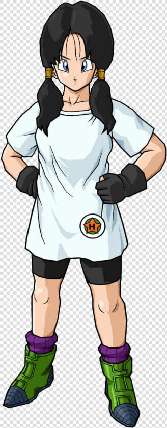 Videl Long Hair Dragon Ball  HD Png DownloadTransparent PNG