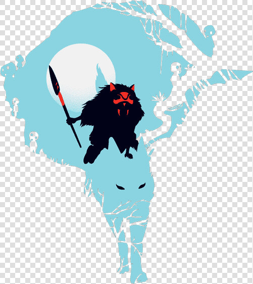 Studio Ghibli Princess Mononoke Pixel Art  HD Png DownloadTransparent PNG