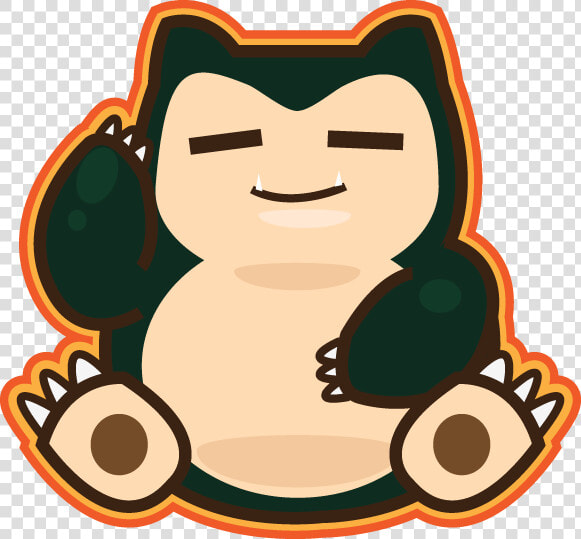 Snorlax Vector   Png Download  Transparent PngTransparent PNG