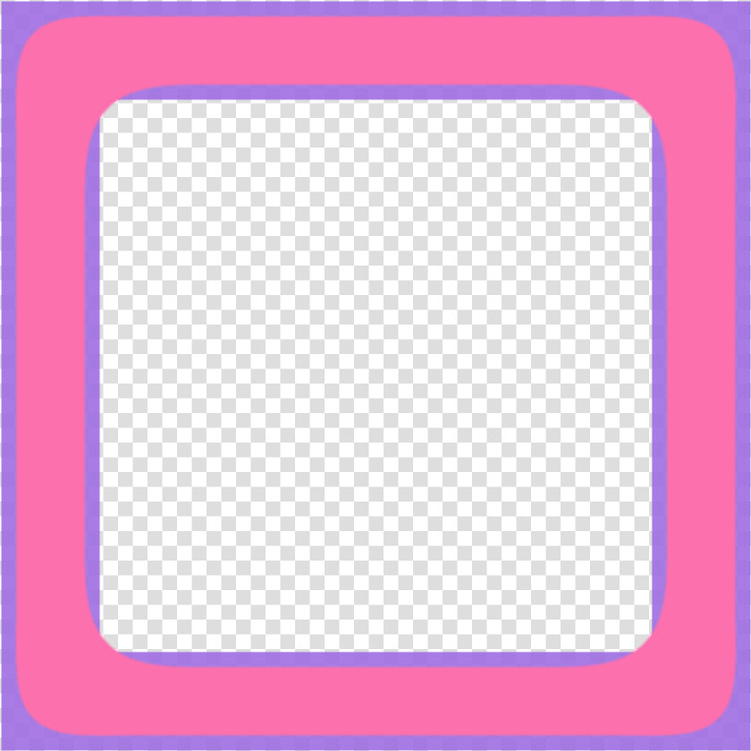 Moldura Quadrada Rosa Lilás   Png Download   Snapchat Purple Box  Transparent PngTransparent PNG