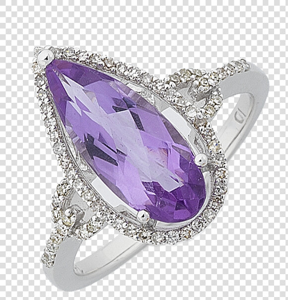 Diamond Clipart Amethyst   Amethyst Ring Transparent  HD Png DownloadTransparent PNG